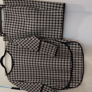 2 Piece Top and Skirt